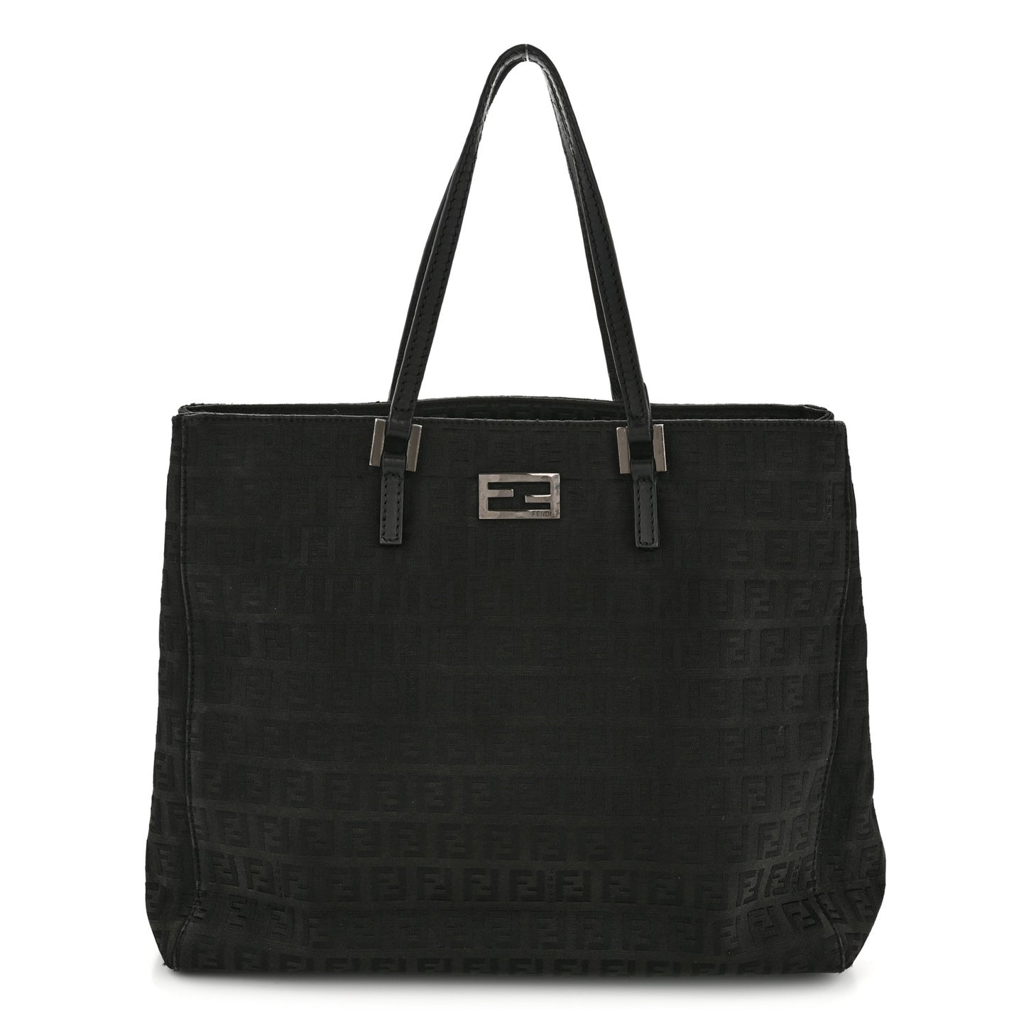 Zucchino Vitello Tote Black