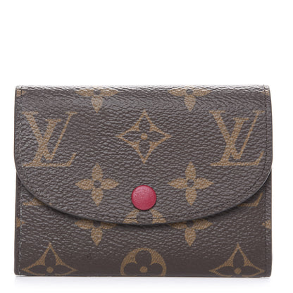 Louis Vuitton Monogram Rosalie Coin Purse Fuchsia 1 of 7