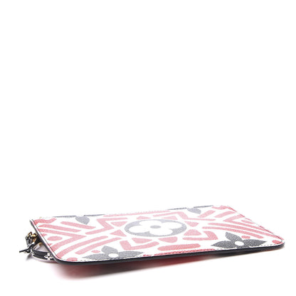 Louis Vuitton Monogram Giant Crafty Neverfull MM GM Pochette Creme Rouge Black 3 of 8