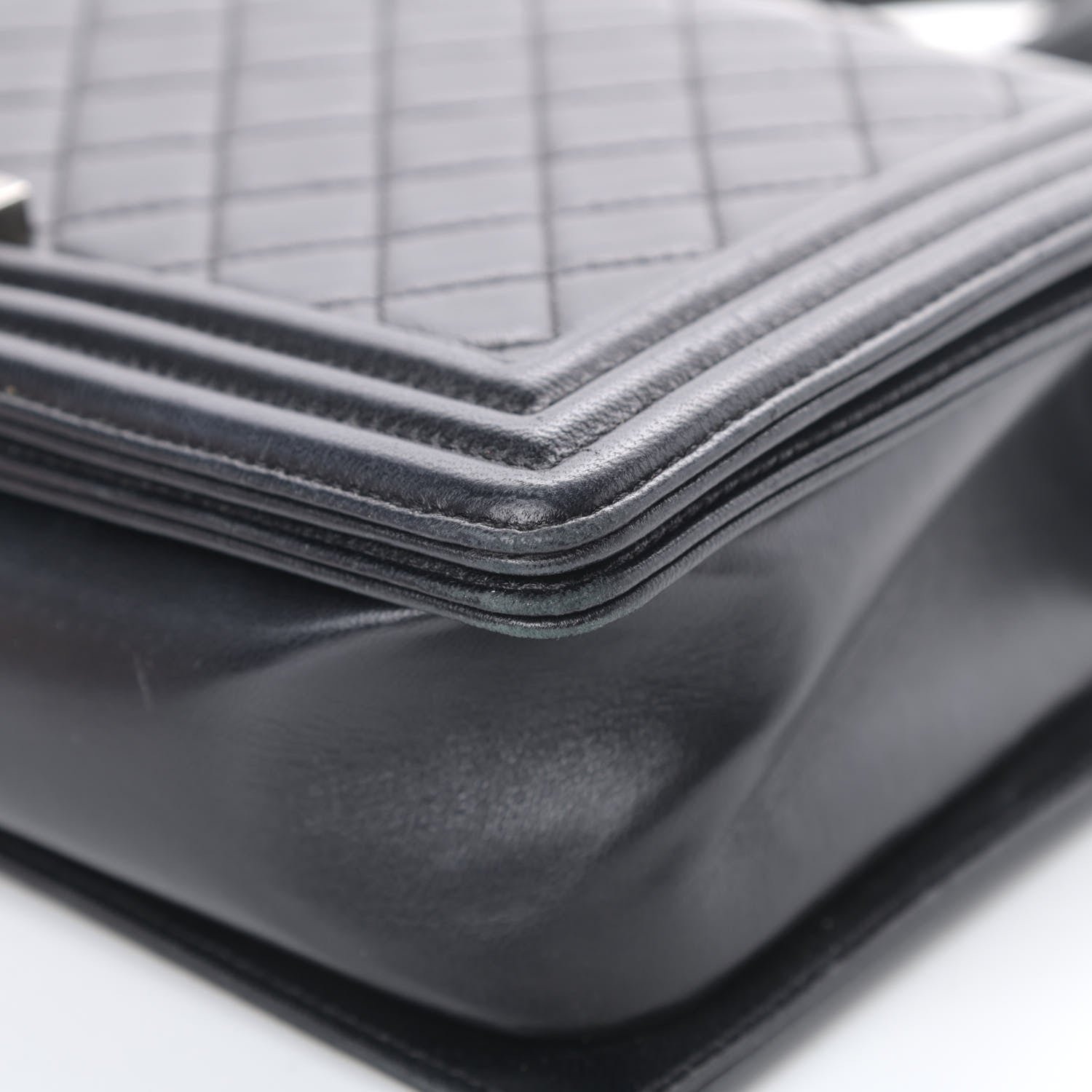 Chanel Lambskin Quilted New Medium Boy Flap Black 10 of 18