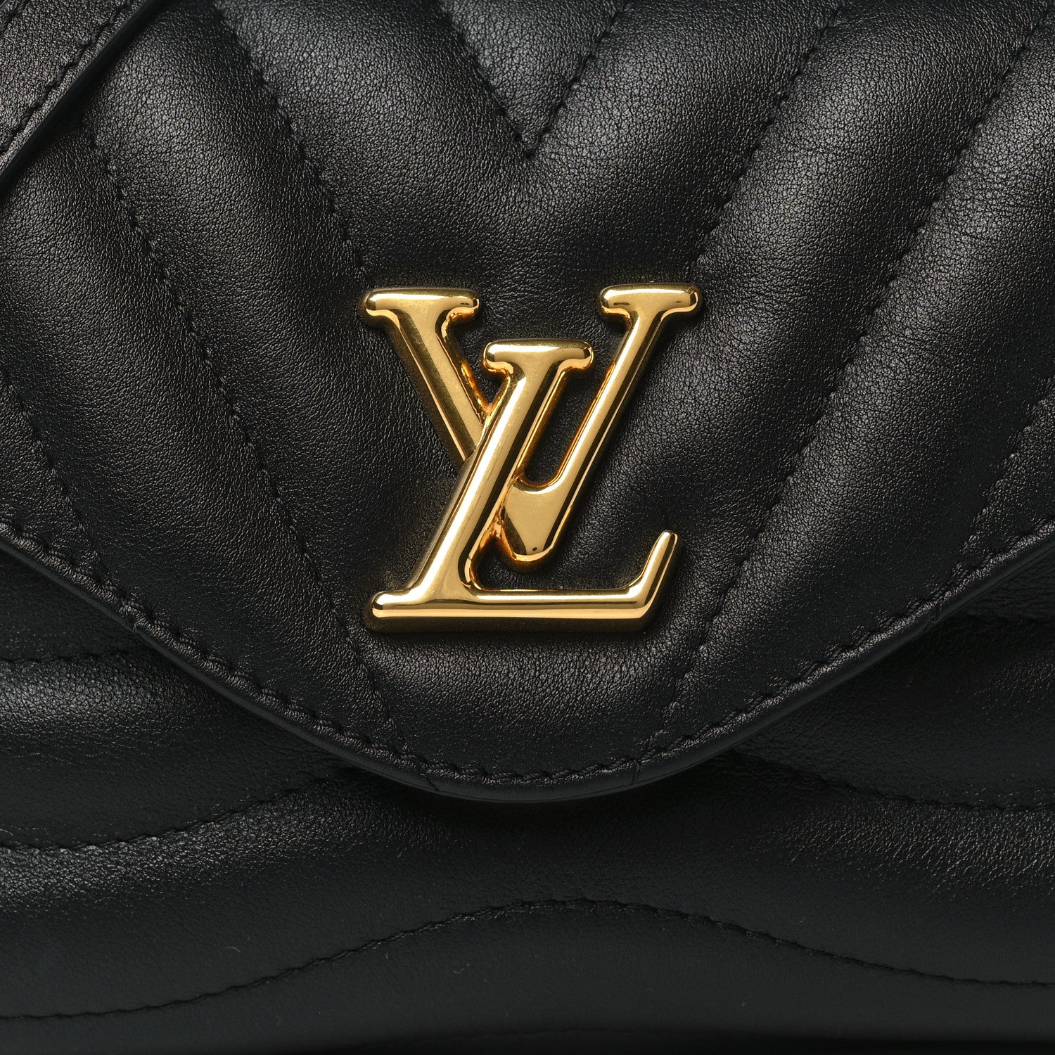 Louis Vuitton Calfskin Hold Me New Wave Black 7 of 9