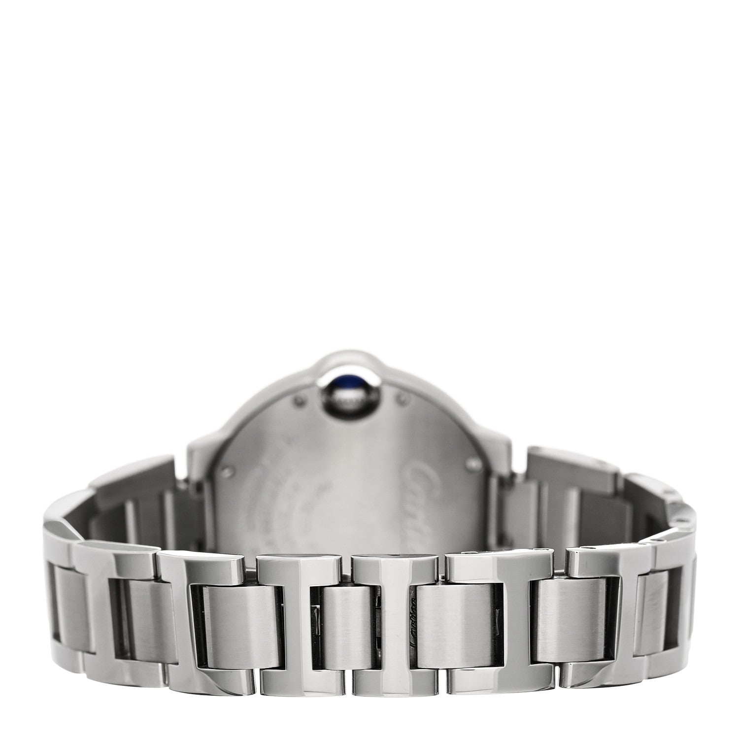 Cartier Stainless Steel Diamond 33mm Ballon Bleu De Cartier Automatic Watch 3 of 5