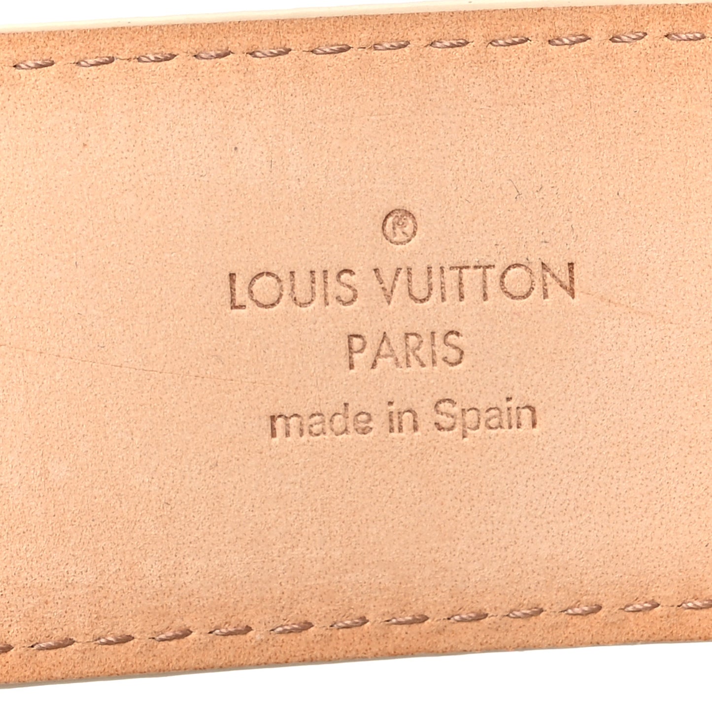 Damier Azur Pochette Solo Belt 90 36