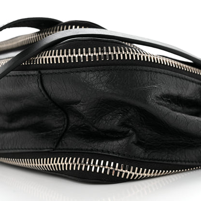 Proenza Schouler Lambskin Medium PS1 Plus Zip Satchel Black 10 of 10
