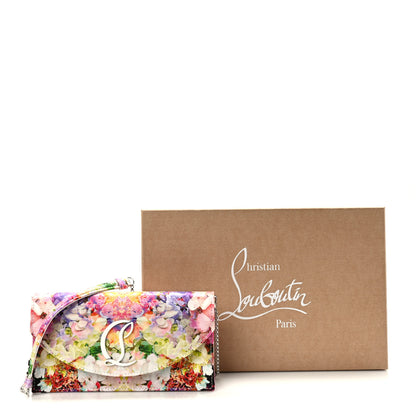 Christian Louboutin Crepe Satin Blooming Loubi54 Crossbody Clutch Multicolor 11 of 11