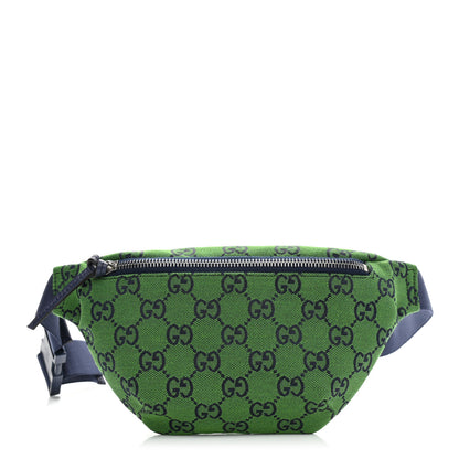Gucci Monogram Multicolor Belt Bag Green Blue 1 of 10