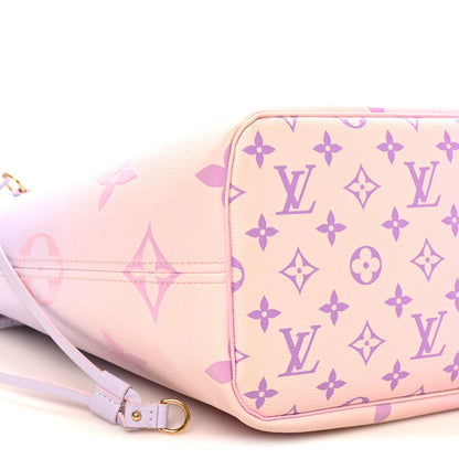 Louis Vuitton Monogram Giant Spring In The City Neverfull MM Sunrise Pastel 8 of 9