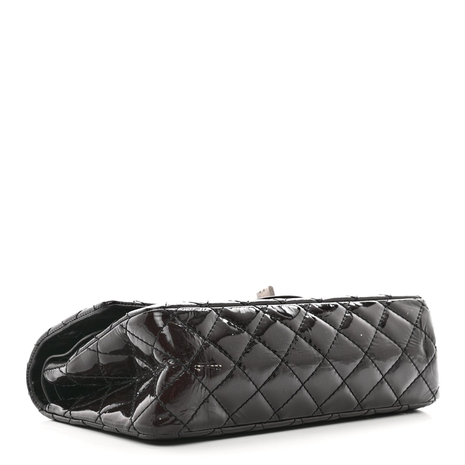 Chanel Patent Calfskin Quilted 2.55 Reissue 225 Flap Black 3 of 13