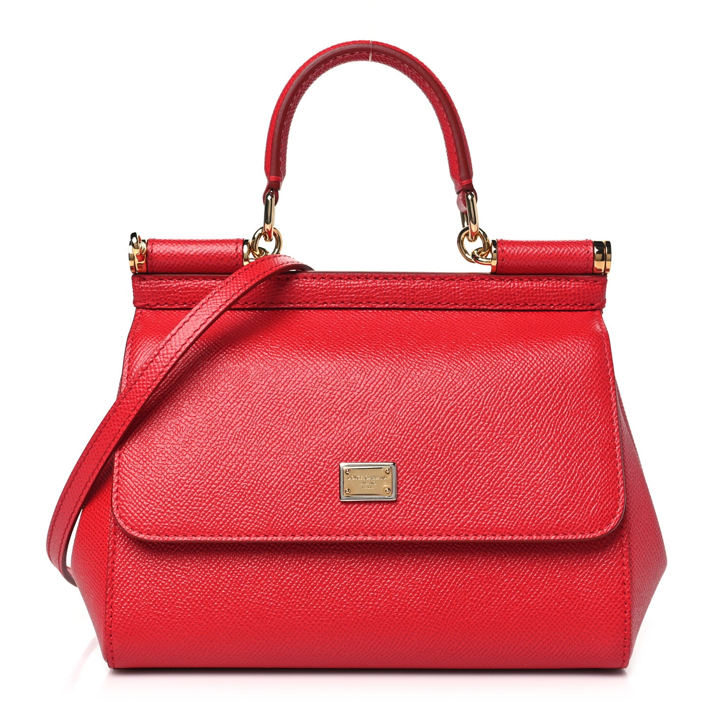 Dauphine Small Miss Sicily Satchel Red