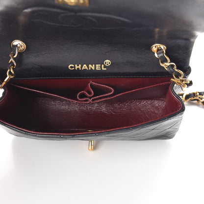 Chanel Lambskin Quilted Small Single Flap Bag Black 5 of 11