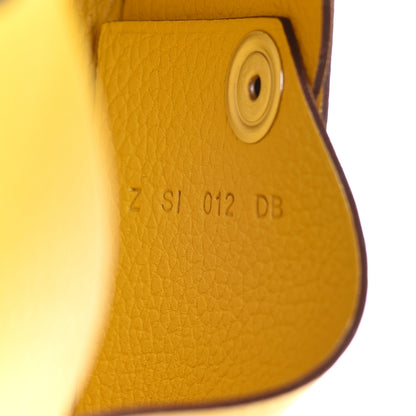 Hermes Evercolor Calvi Card Case Jaune De Naples 7 of 8