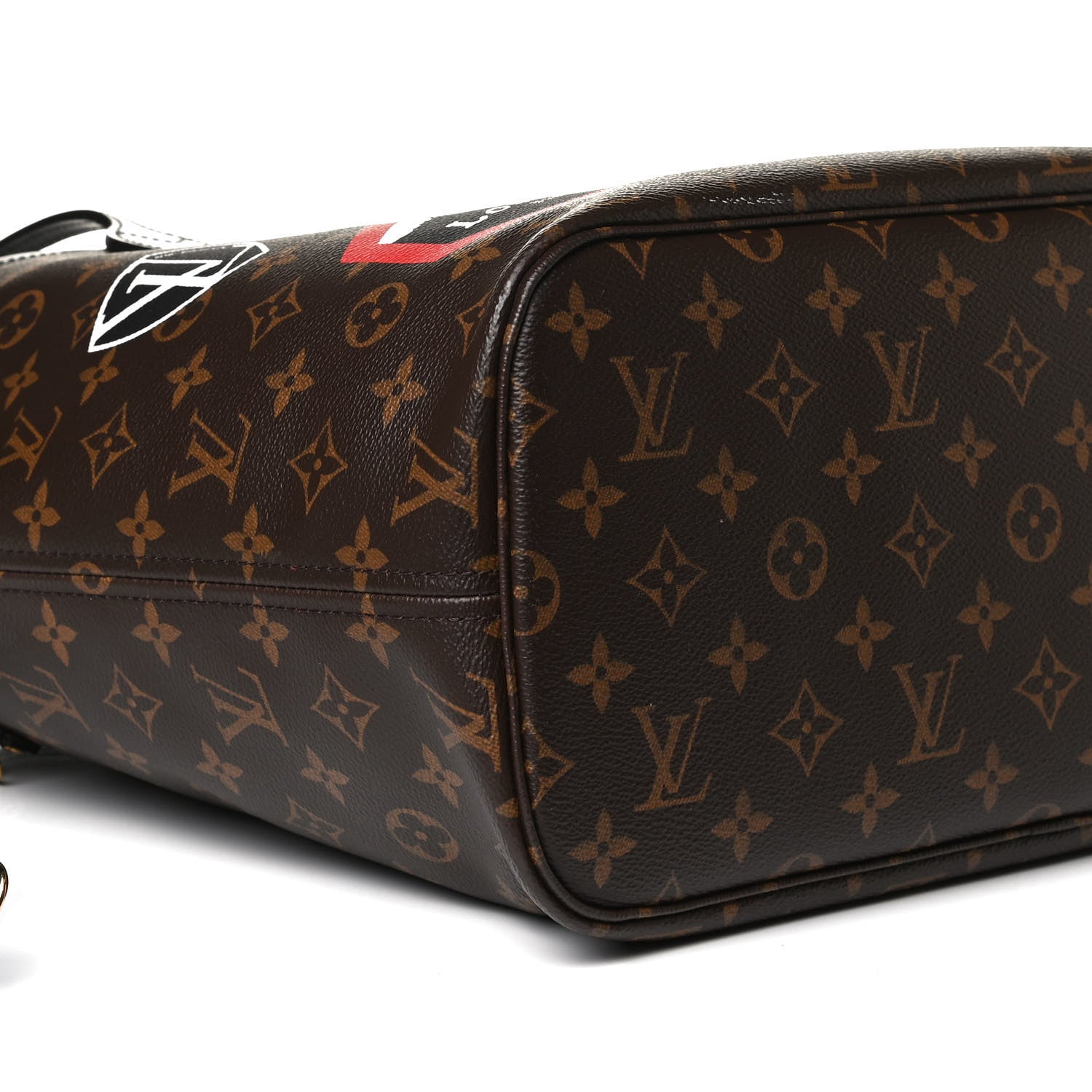 Louis Vuitton Monogram World Tour Neverfull MM 10 of 16