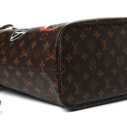 Louis Vuitton Monogram World Tour Neverfull MM 10 of 16