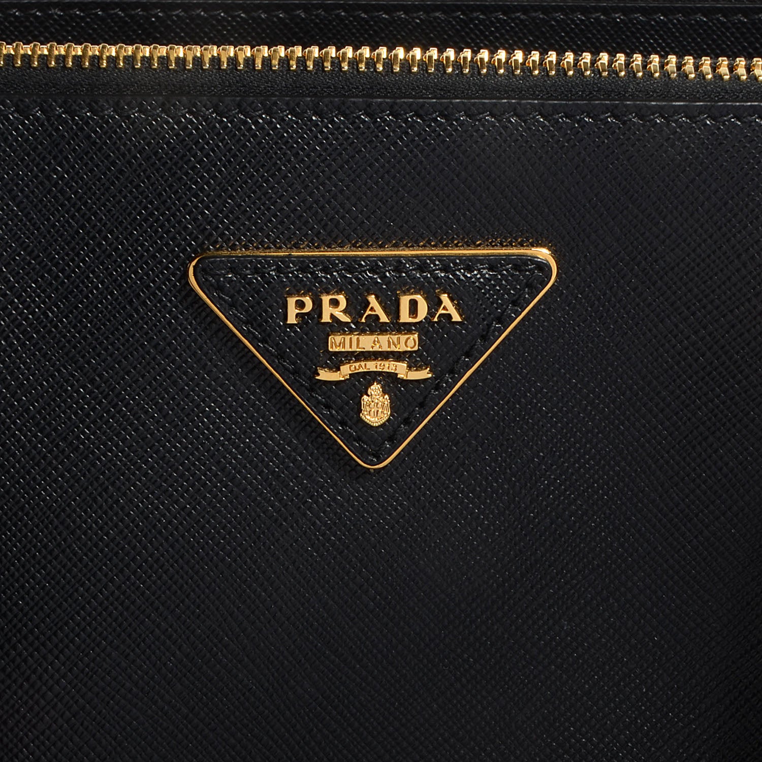 Prada Saffiano Lux Extra Large Galleria Double Zip Tote Black 10 of 14