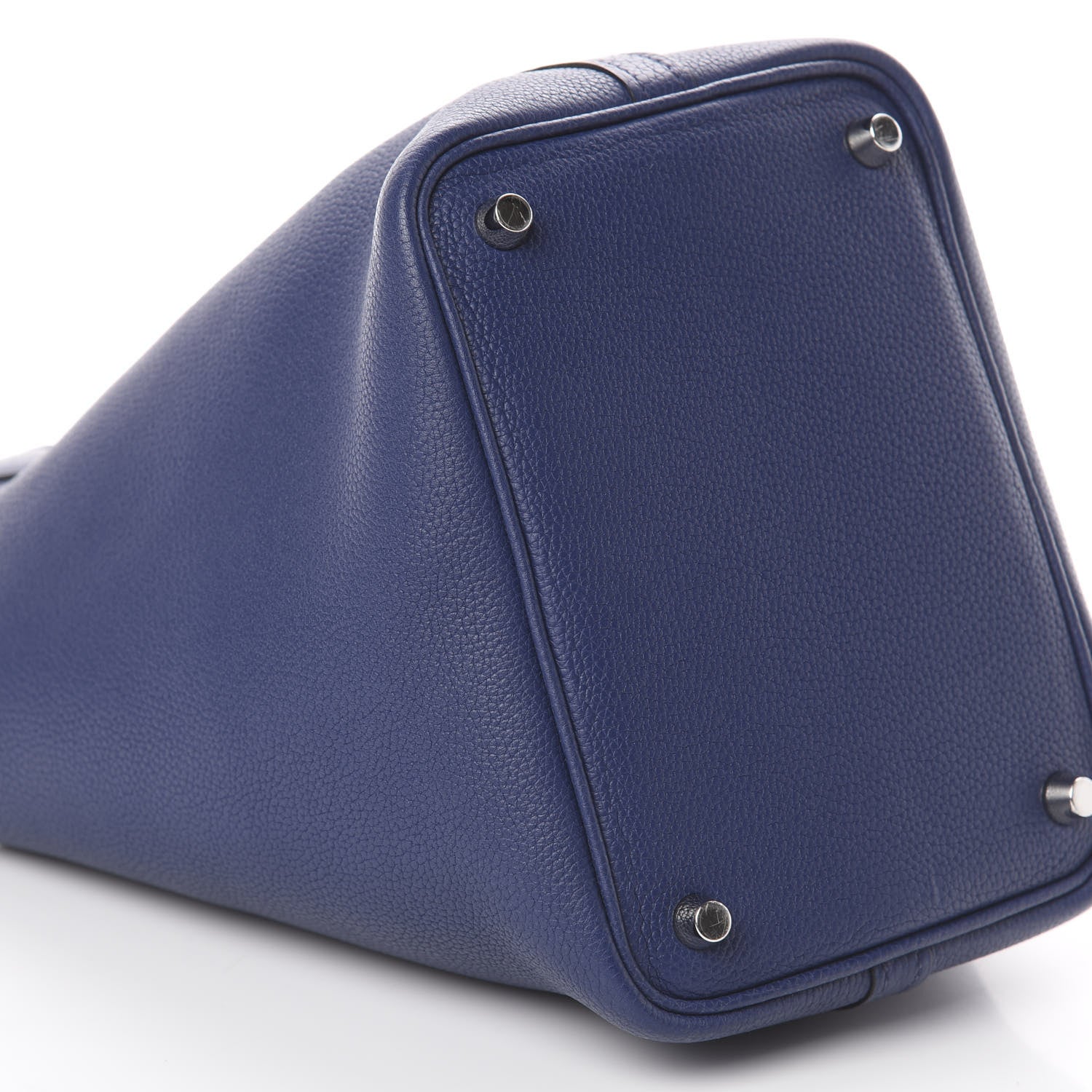 Hermes Taurillon Maurice Picotin Lock 18 PM Bleu Saphir 5 of 9