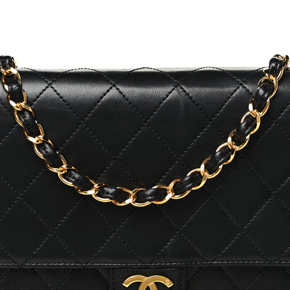 Chanel Lambskin Quilted Small Single Flap Bag Black 8 of 10