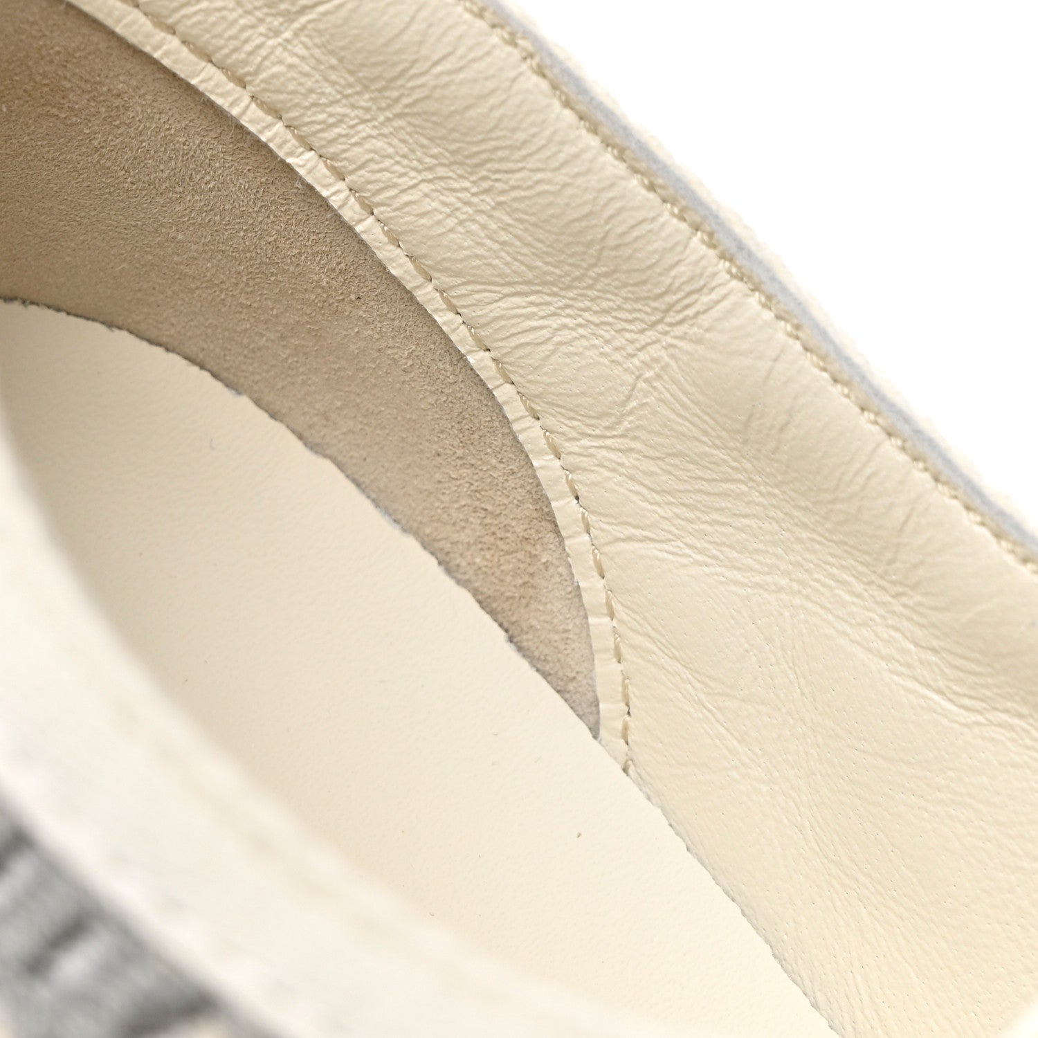 Christian Dior Canvas Oblique Walk'N'Dior Low Top Sneakers 38 Grey Stone 14 of 15