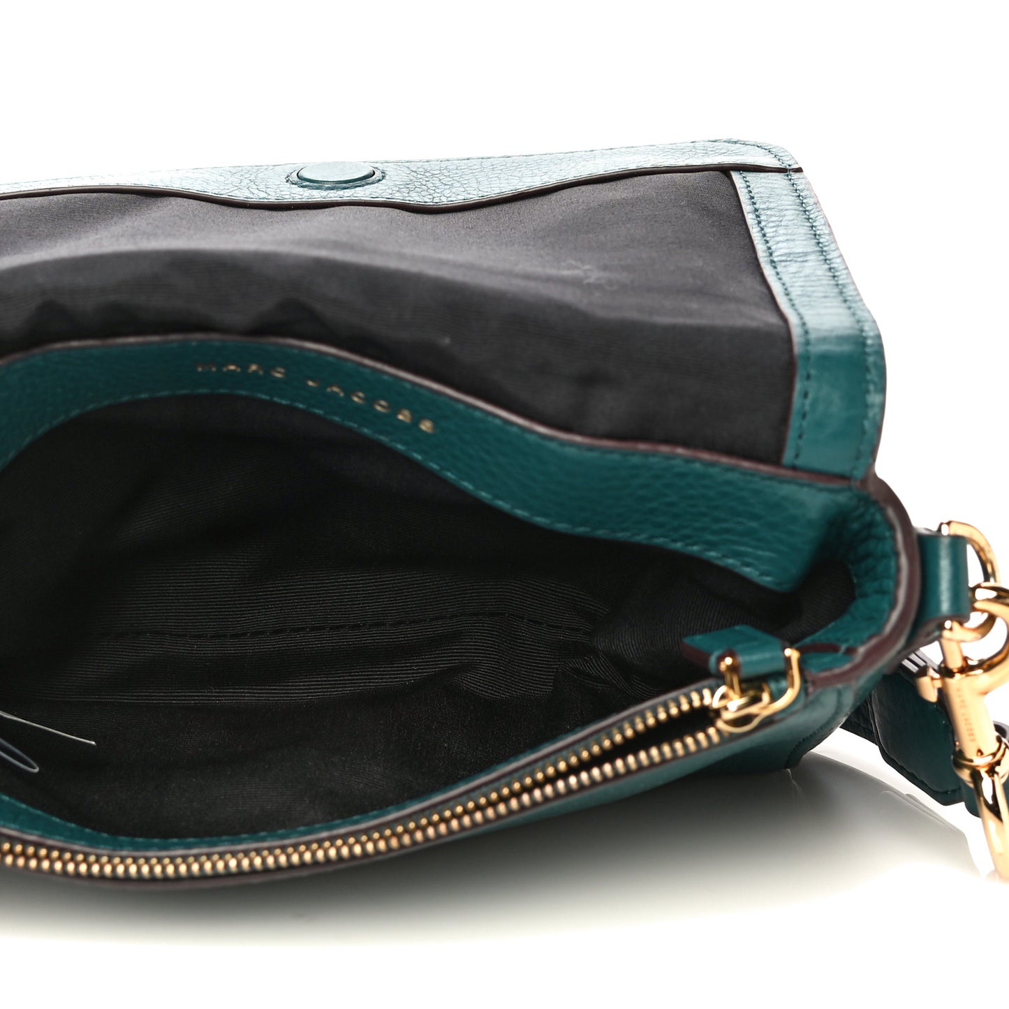 Pebbled Calfskin Recruit Crossbody Teal