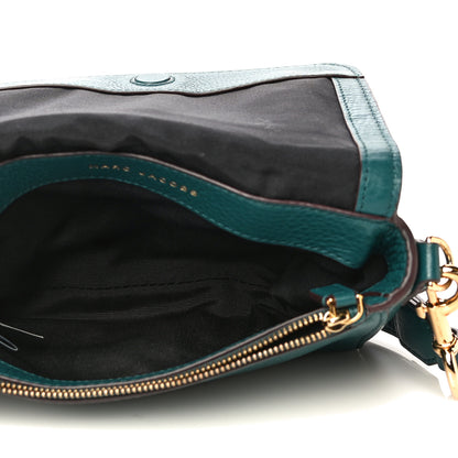 Marc Jacobs Pebbled Calfskin Recruit Crossbody Teal 5 of 7