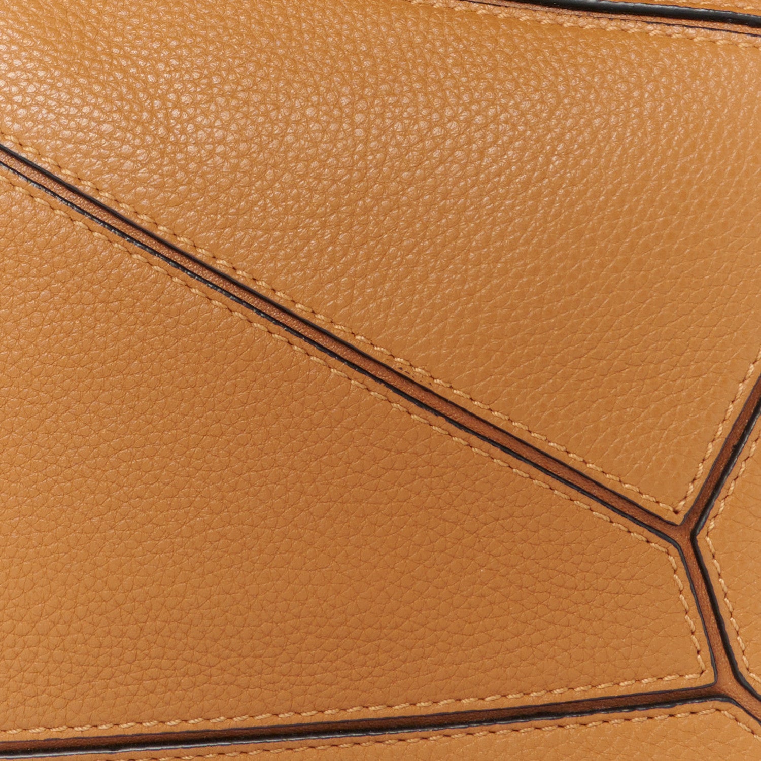 Loewe Calfskin Small Puzzle Bag Tan 7 of 9