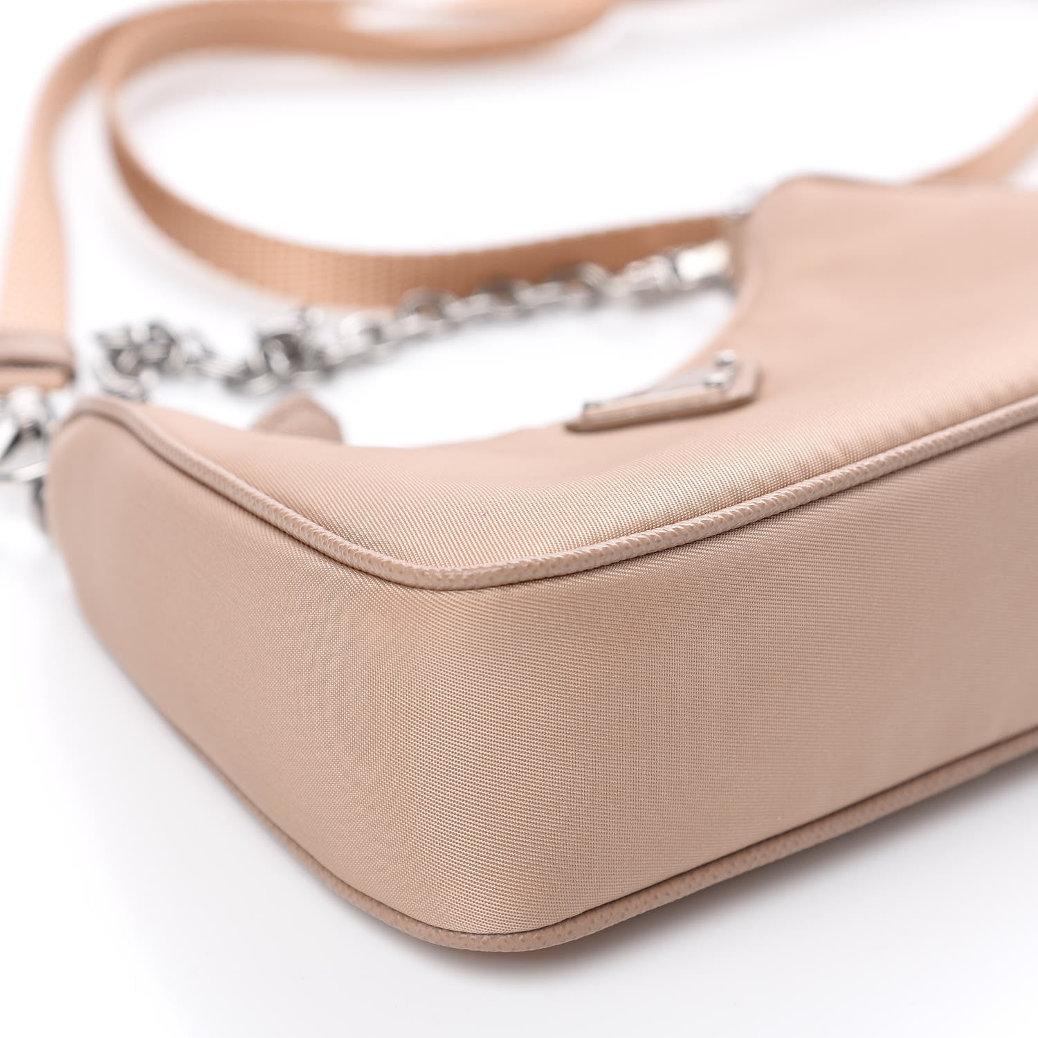 Prada Tessuto Nylon Saffiano Mini Re-Edition 2000 Shoulder Bag Cammeo 6 of 8