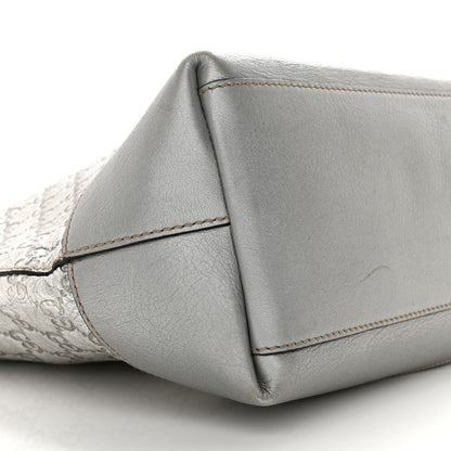 Gucci Guccissima Large Tote Silver 9 of 15