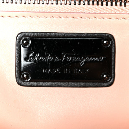 Salvatore Ferragamo Smooth Calfskin Vara Rainbow Crossbody Bag Bonbon 6 of 9