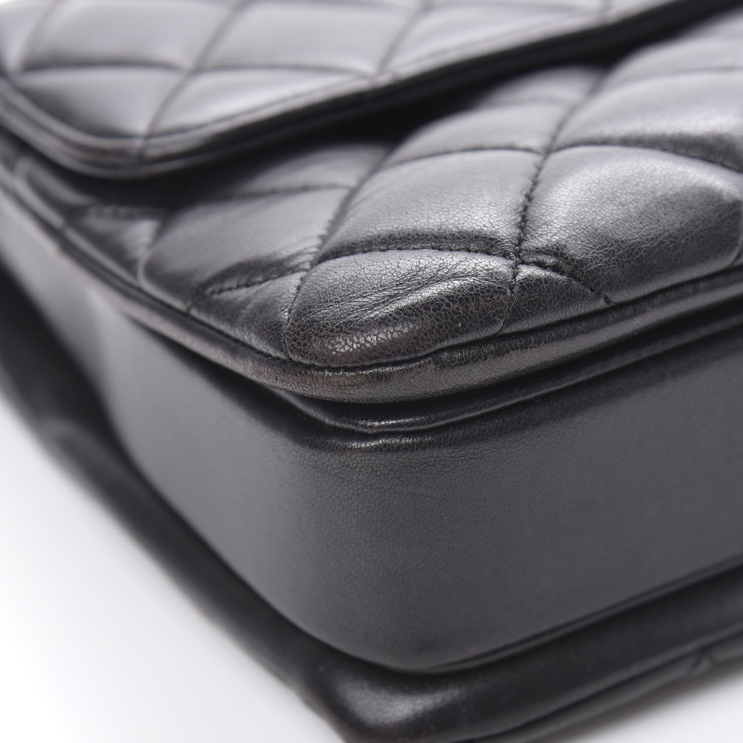 Chanel Lambskin Quilted Medium Trendy CC Flap Dual Handle Bag Black 9 of 15