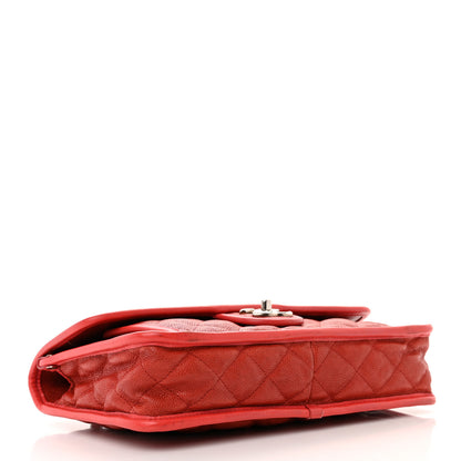Chanel Caviar Quilted Medium French Riviera Flap Red 4 of 15
