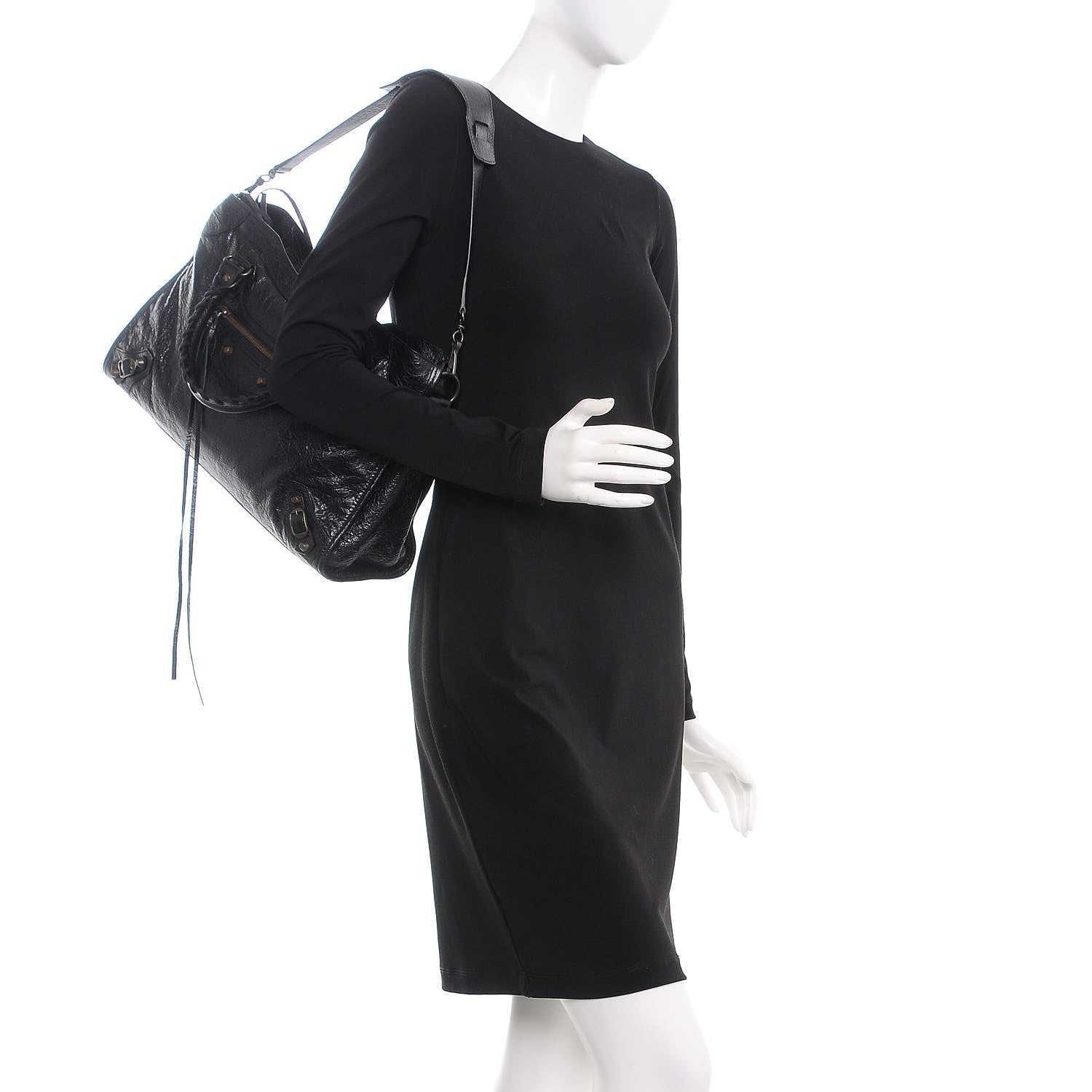 Balenciaga Agneau Classic Hardware City Black 2 of 13