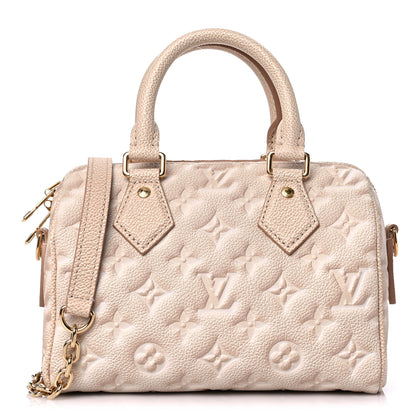 Louis Vuitton Empreinte Monogram Summer Stardust Speedy Bandouliere 20 Beige Clair 1 of 8