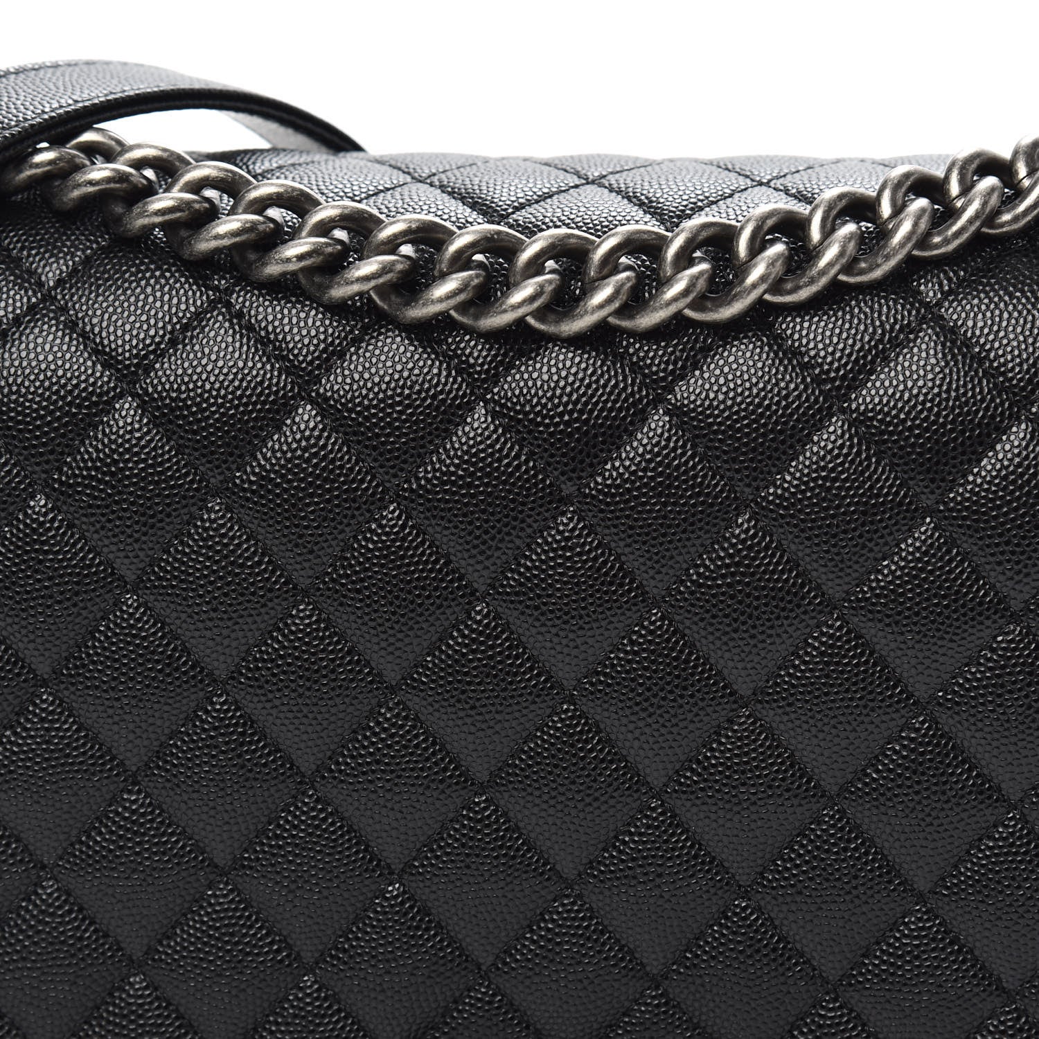 Chanel Caviar Quilted New Medium Boy Flap Black 11 of 11