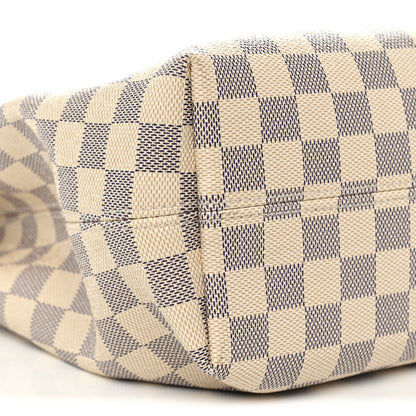 Louis Vuitton Damier Azur Graceful PM Rose Ballerine 8 of 9