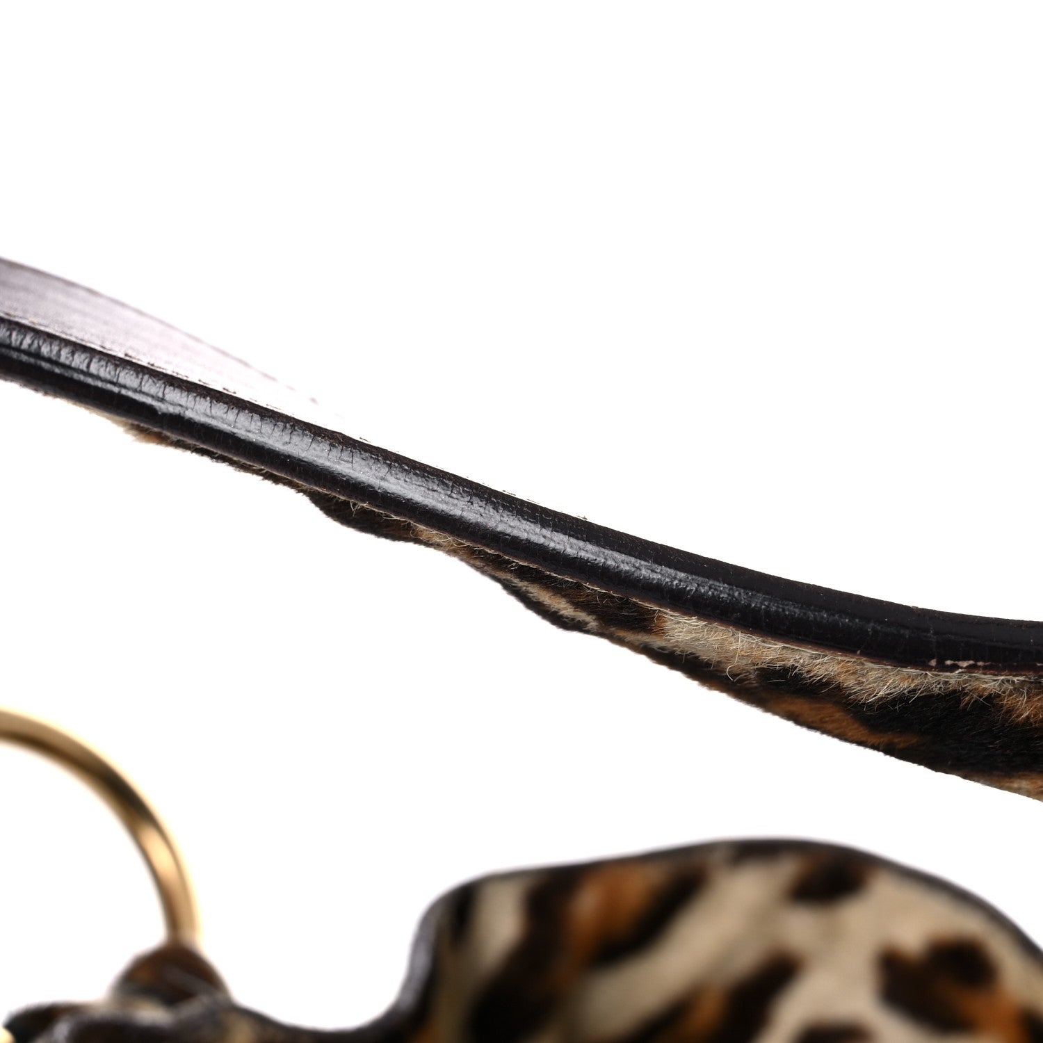 Prada Cavallino Leopard Print Shoulder Bag Avorio 21 of 21