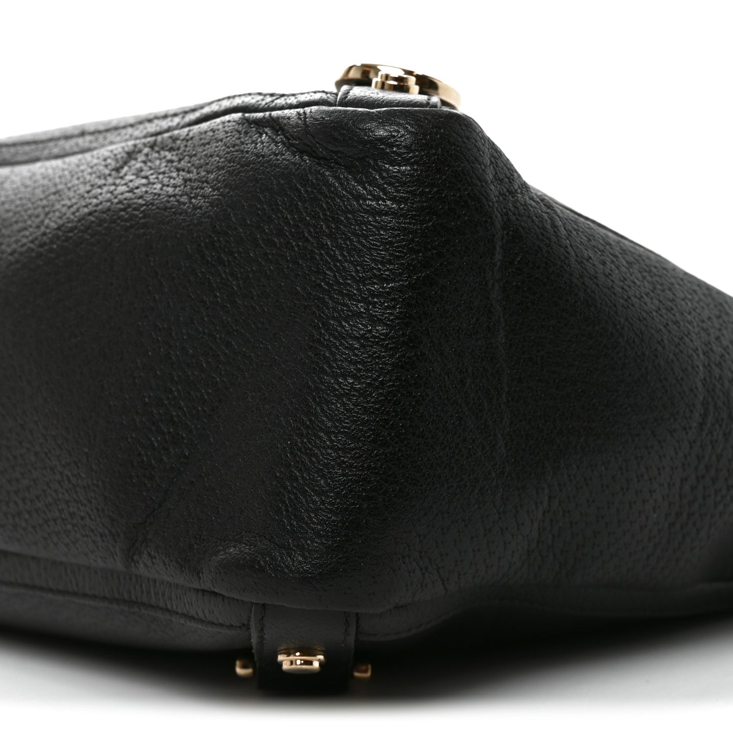 Calfskin Large Abbey Tote Black