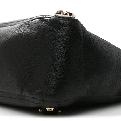 Gucci Calfskin Large Abbey Tote Black 10 of 10