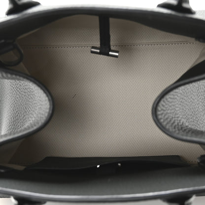 The Row Grained Calfskin Soft Margaux 10 Bag Grey 5 of 9