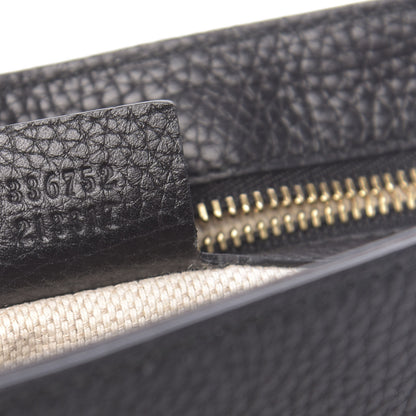 Gucci Pebbled Calfskin Medium Soho Flap Crossbody Black 12 of 22