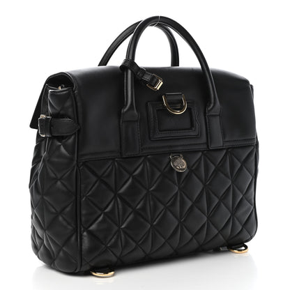 Mulberry Nappa Quilted Medium Cara Delevingne Convertible Bag Black 3 of 11