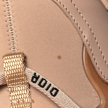 Christian Dior Neoprene Rubber Womens D-Connect Sneakers 39 Nude 14 of 14