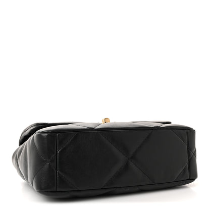 Chanel Lambskin Quilted Medium Chanel 19 Flap Black 4 of 11