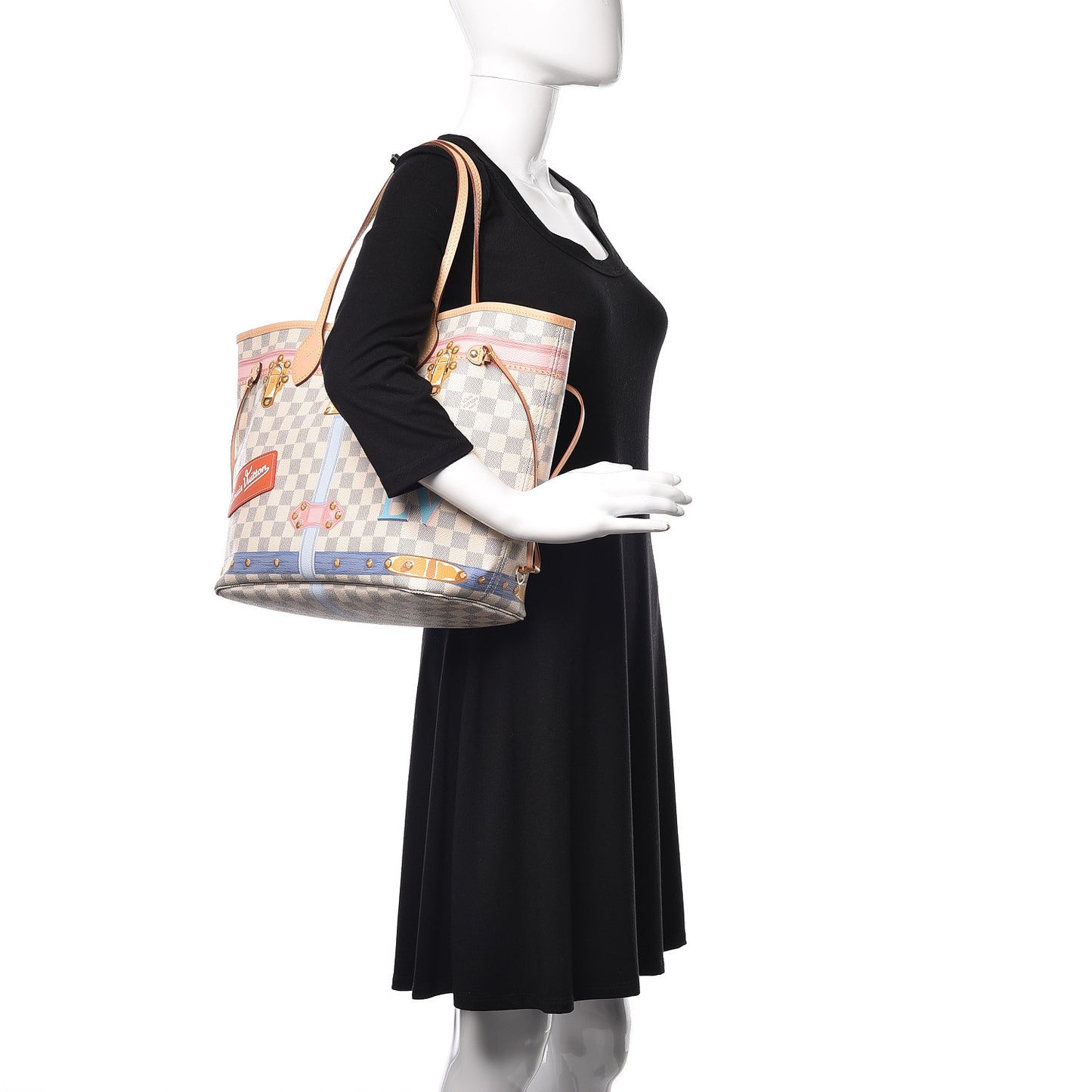 Damier Azur Summer Trunks Neo Neverfull MM