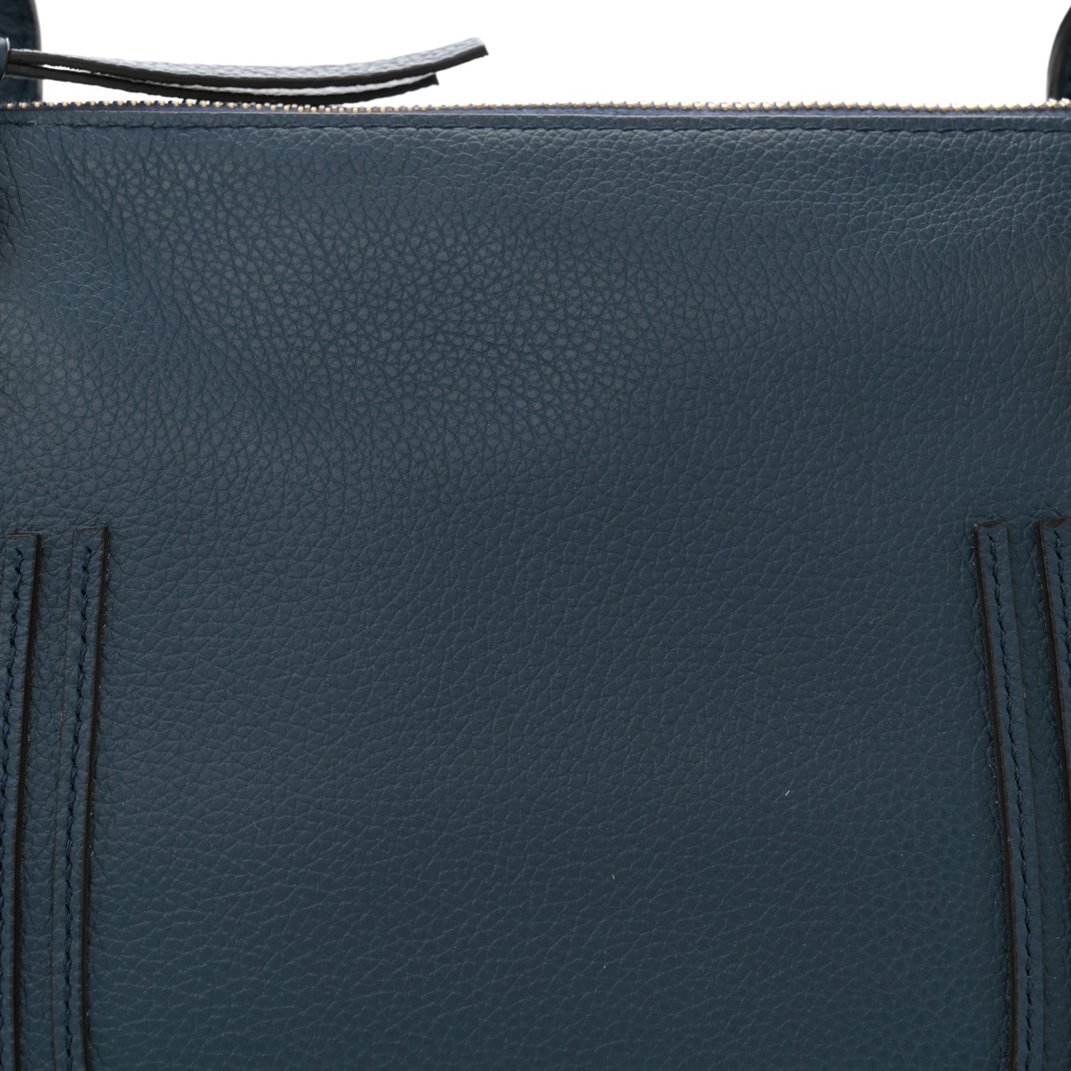 Chloe Calfskin Braided Medium Marcie Double Carry Navy 8 of 10