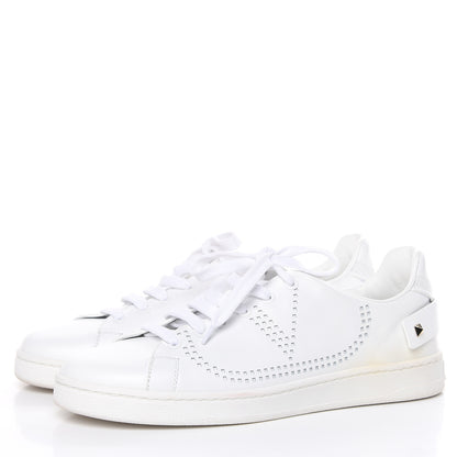 Valentino Garavani Calfskin Womens Backnet Sneakers 39 White 3 of 10
