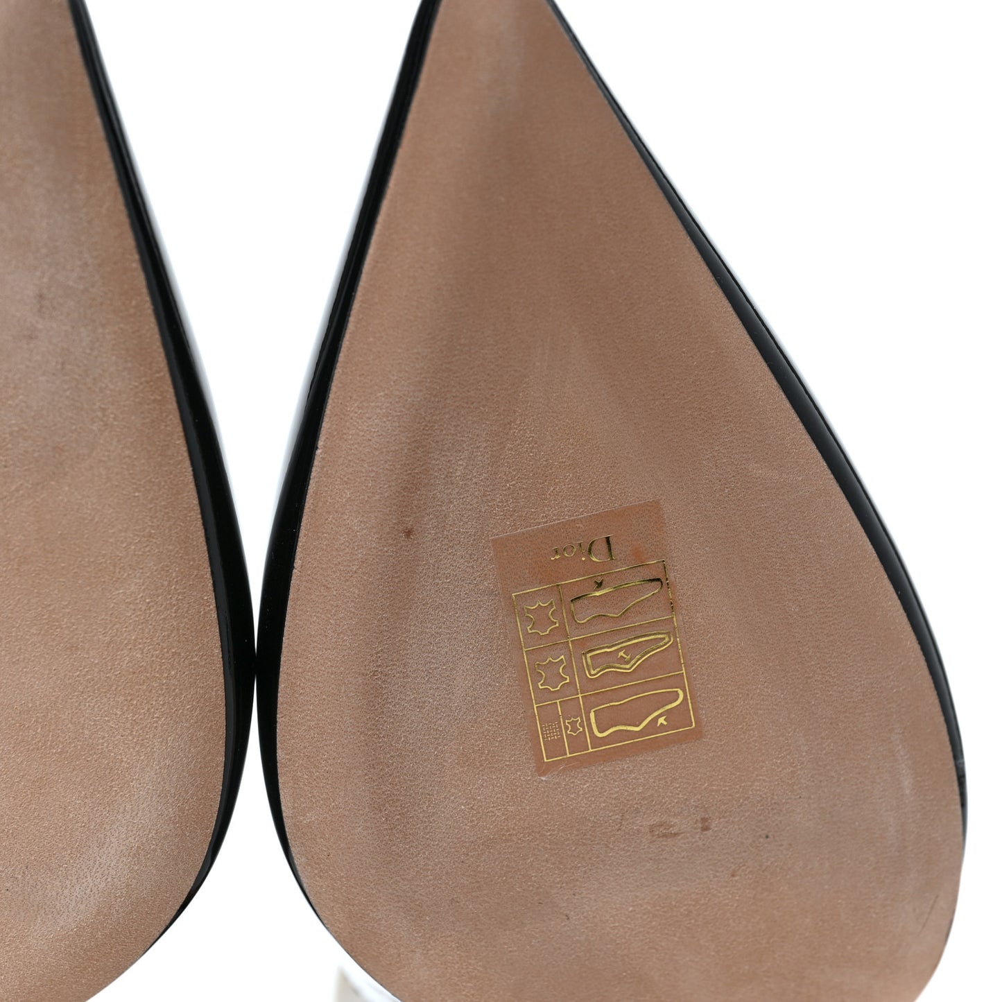 Patent Ribbon J'Adior Slingback 100mm Pumps 38.5 Black