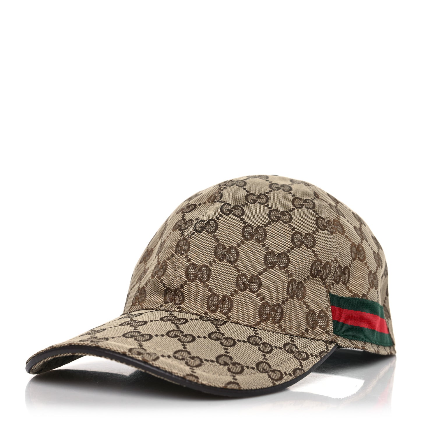 Monogram Web Baseball Hat 58 Beige Cocoa