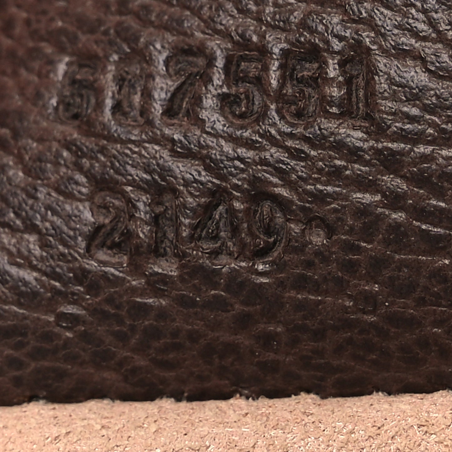 GG Supreme Monogram Large Ophidia Pouch Clutch Brown