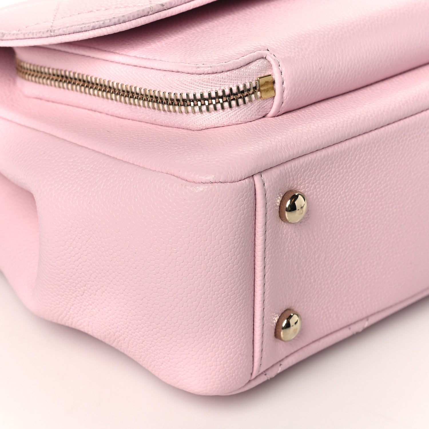 Chanel Caviar Quilted Medium Business Affinity Flap Light Pink 9 of 10