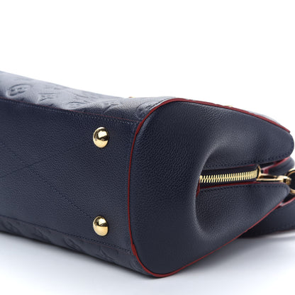 Louis Vuitton Empreinte Montaigne BB Marine Rouge 9 of 9
