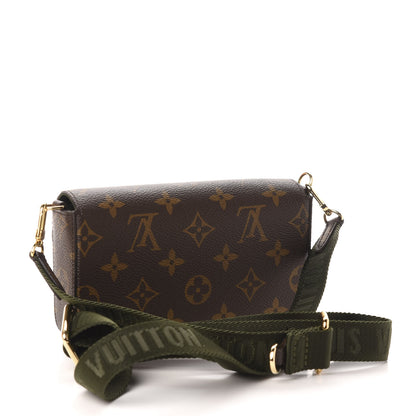 Louis Vuitton Monogram Felicie Strap & Go Kaki 3 of 10